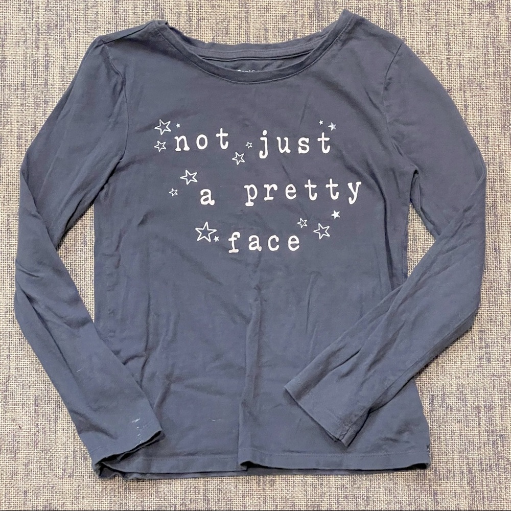 Gap Grey Long Sleeve Top